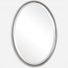  01102 B - Uttermost Sherise Brushed Nickel Oval Mirror